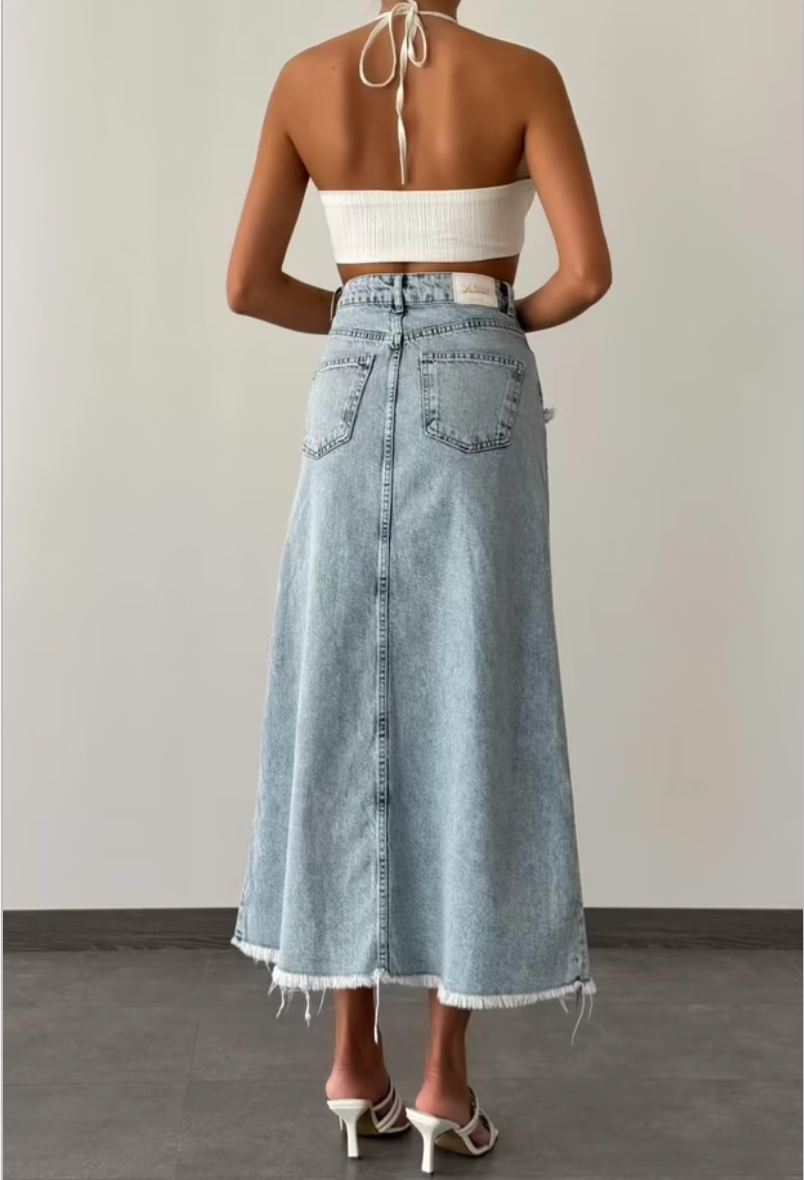 Gonna in denim