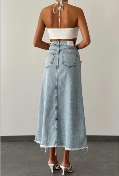 Gonna in denim