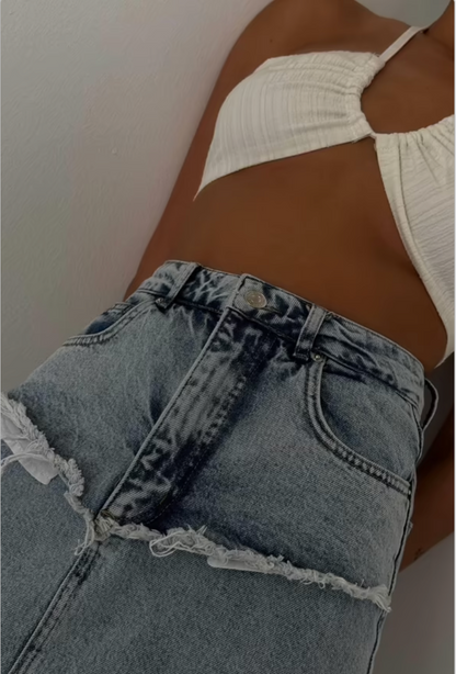 Gonna in denim